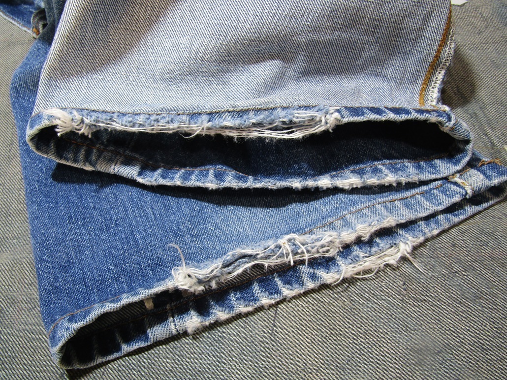 デニムリペア　裾