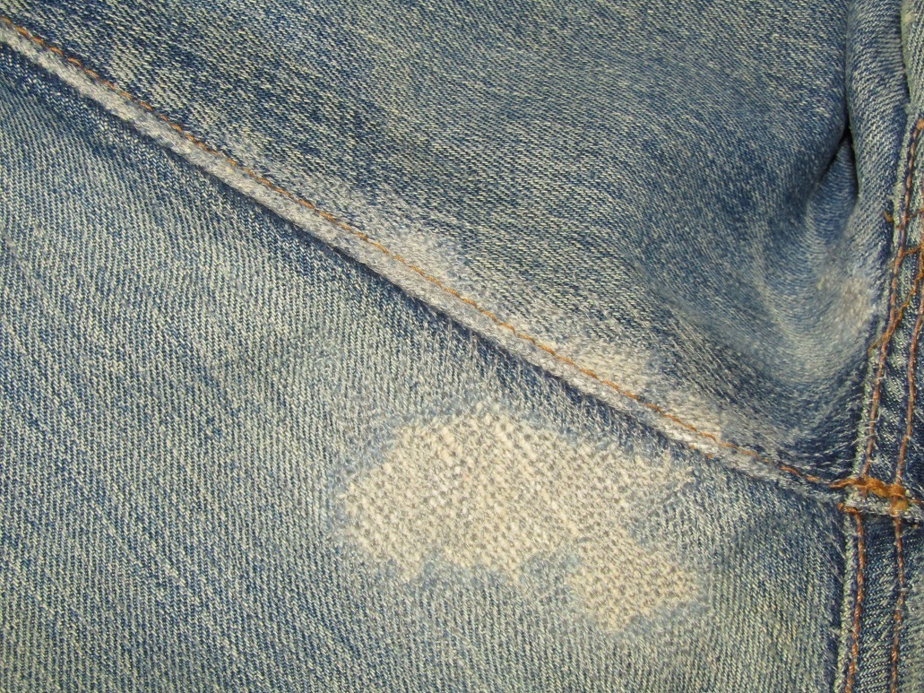デニム　ビンテージ　修理　直し　リペア