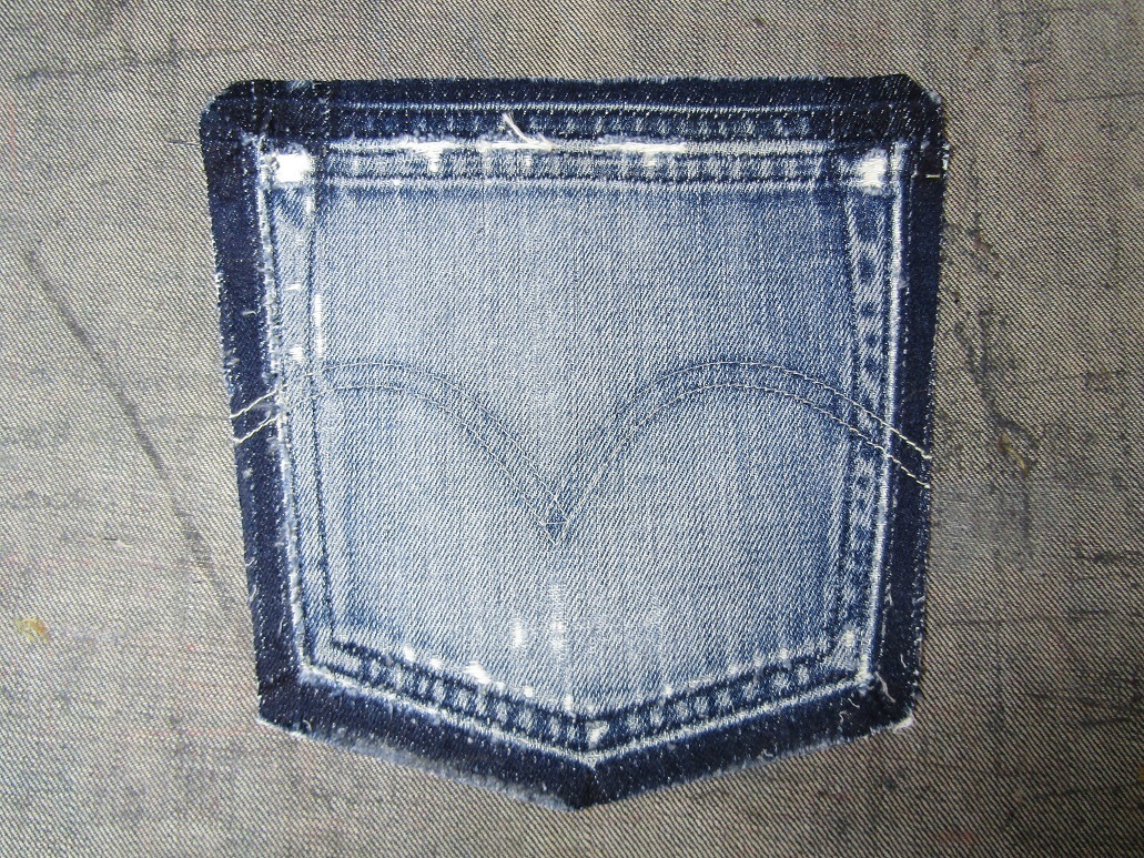 デニムリペア　後ポケット