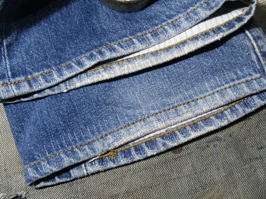 デニムリペア　裾
