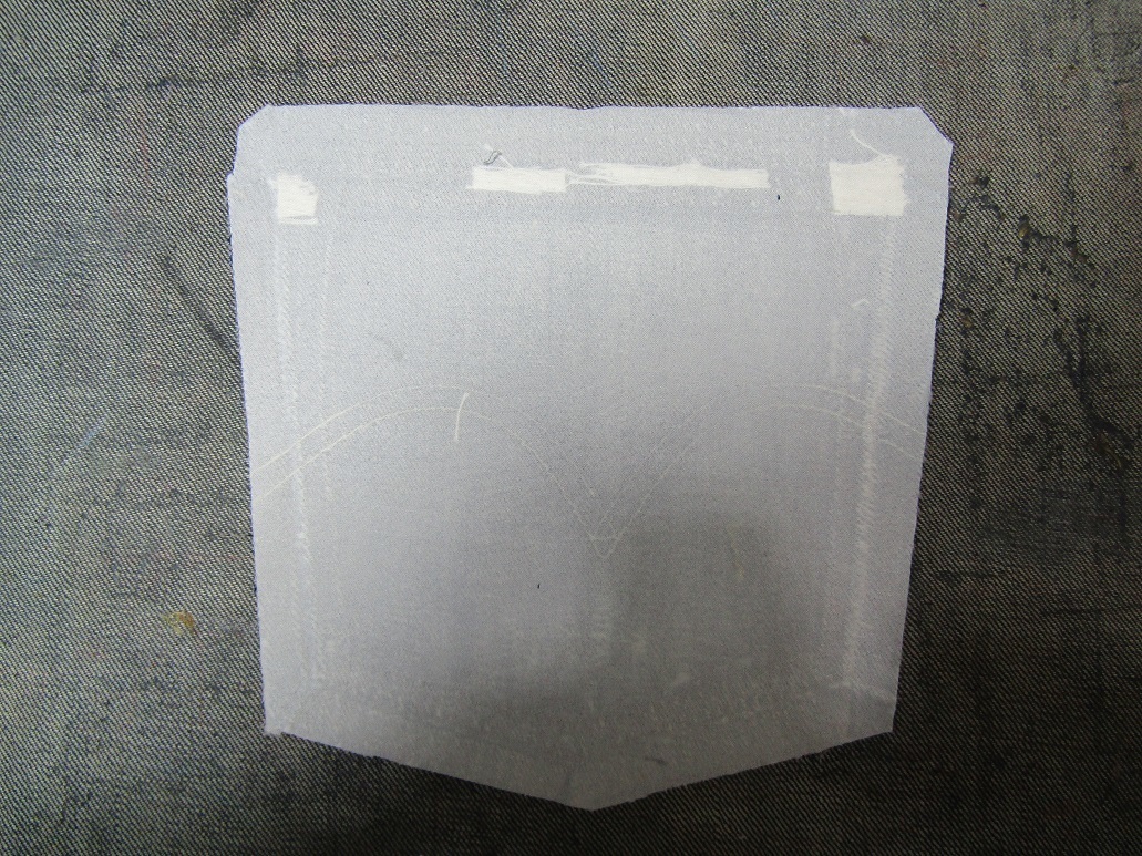 デニムリペア　後ポケット