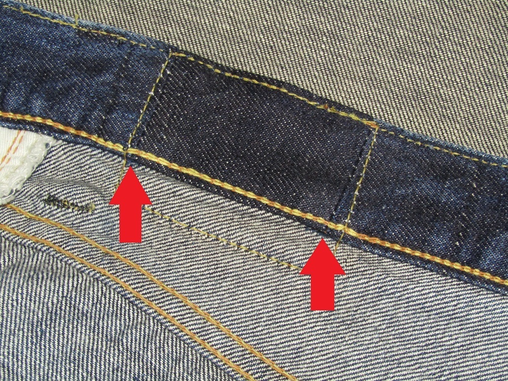 デニム　ウエスト出し
