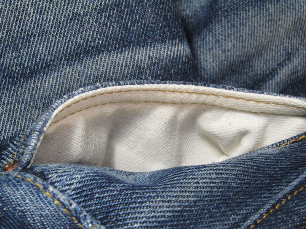 デニム　スレキ修理　交換