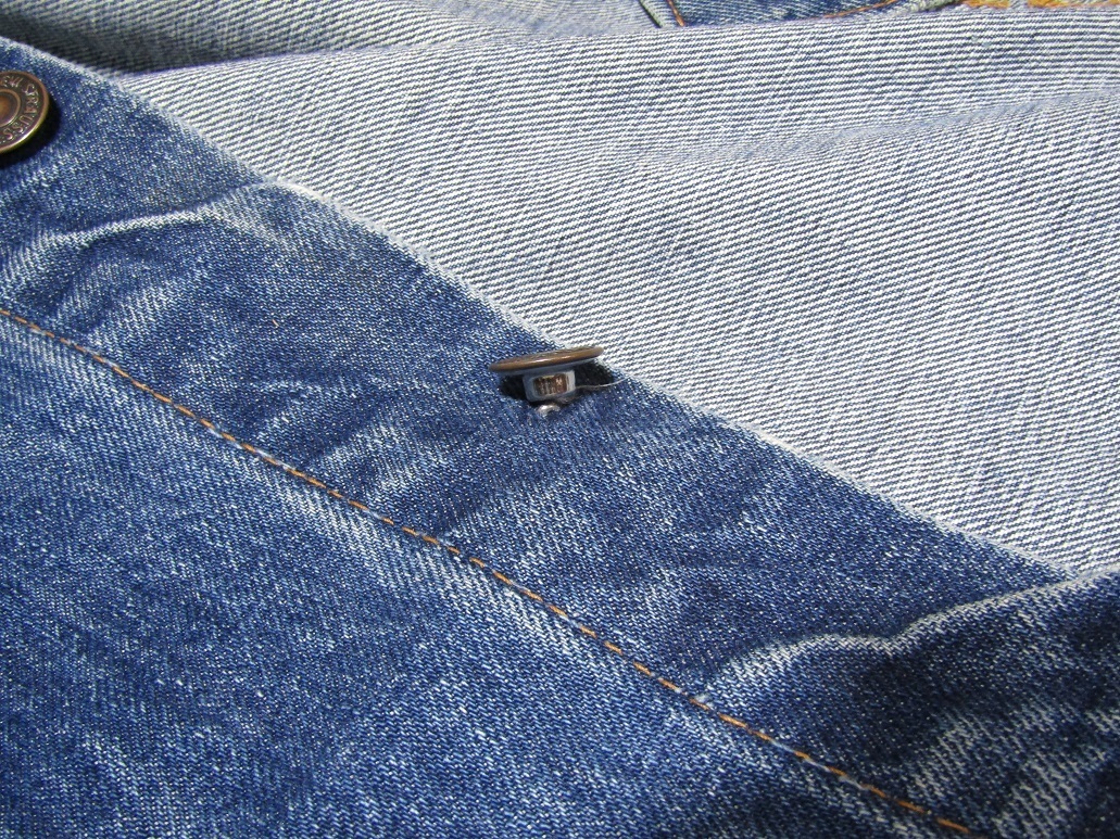 Ｇジャン　ネオバーボタンの再利用取付