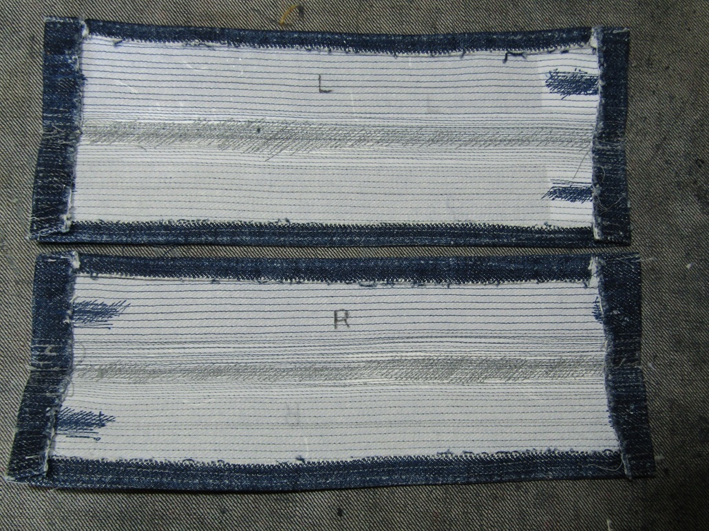 Gジャン　カフス　解体リペア＆補強