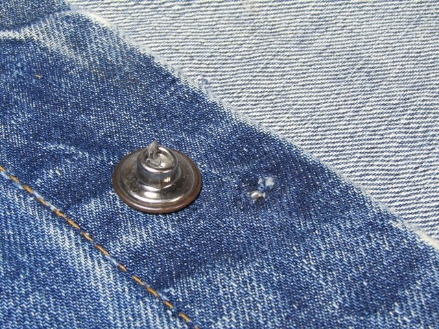 ネオバーボタン再利用取付