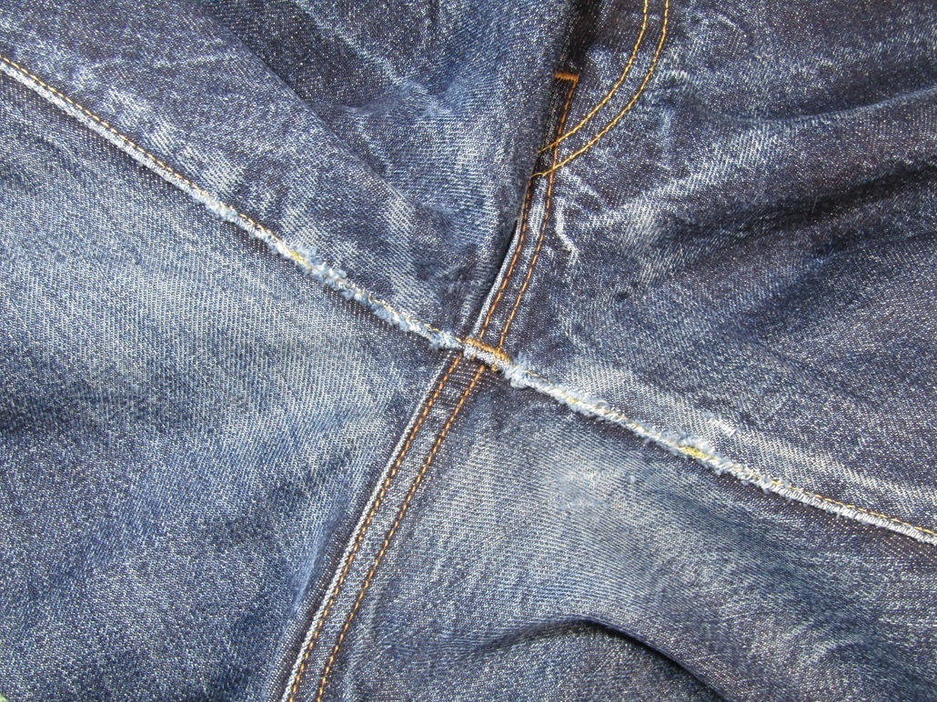 デニムリペア　股