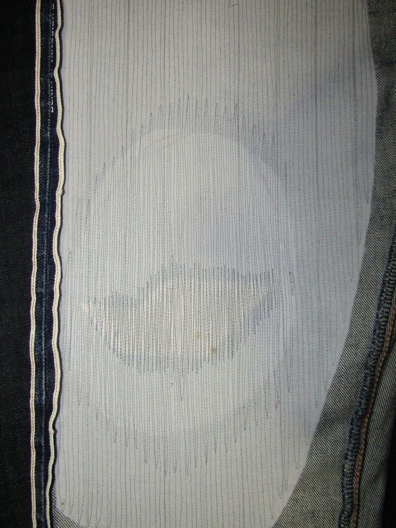 デニムリペア　後ポケット