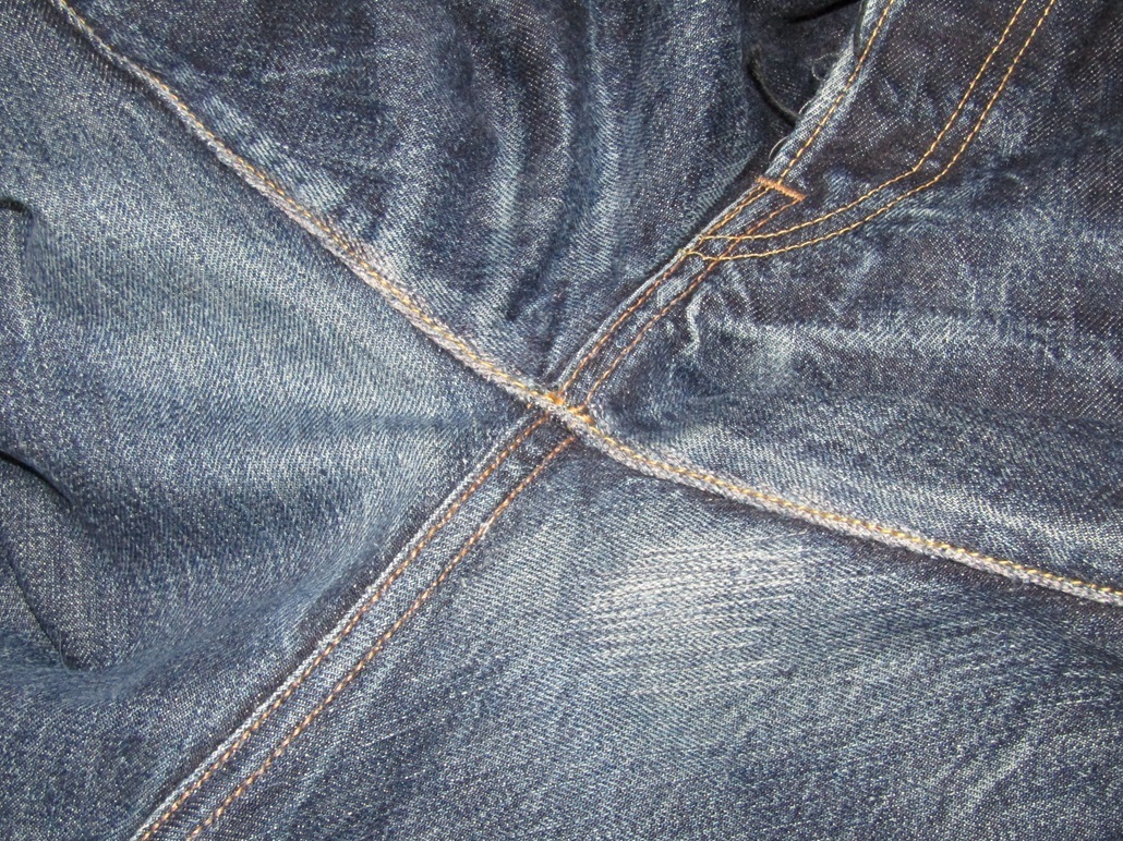 デニムリペア　股
