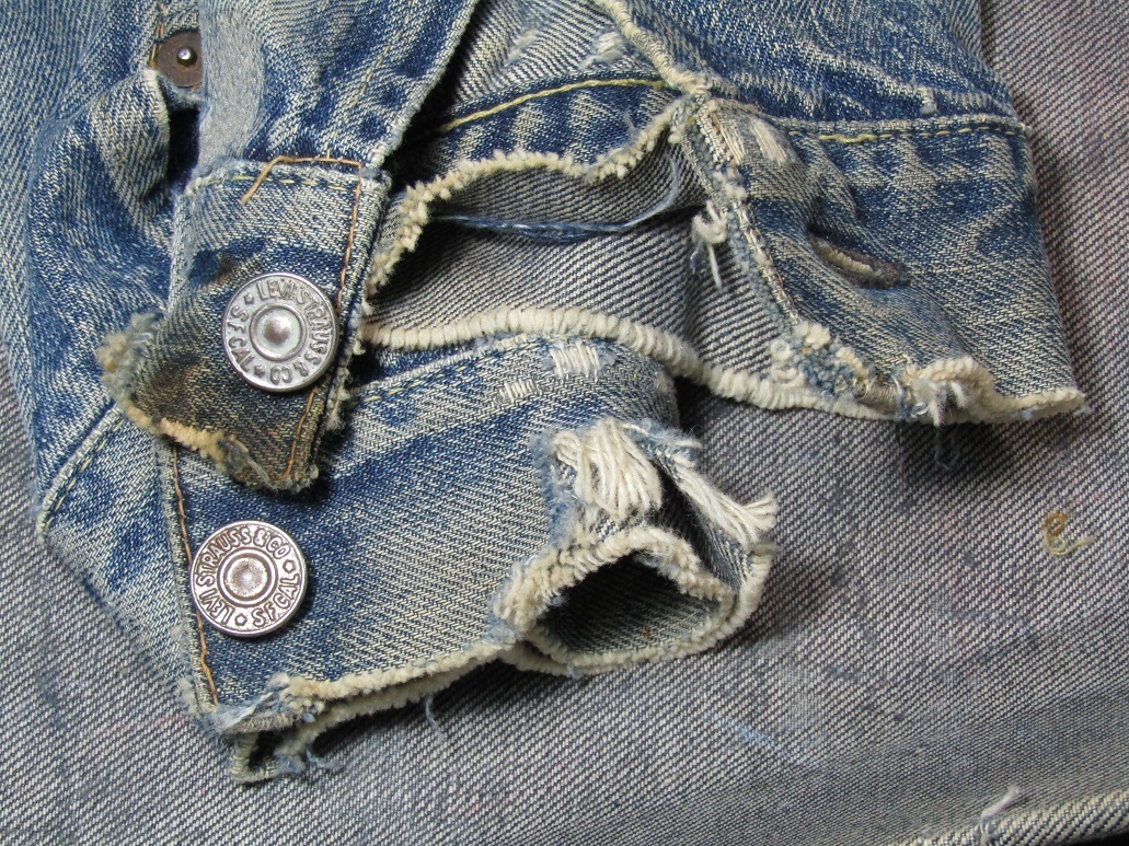 Ｇジャン　カフスの解体リペア＆全面補強