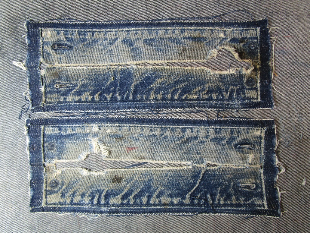 Ｇジャン　カフスの解体リペア＆全面補強