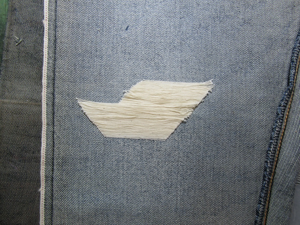 デニムリペア　後ポケット