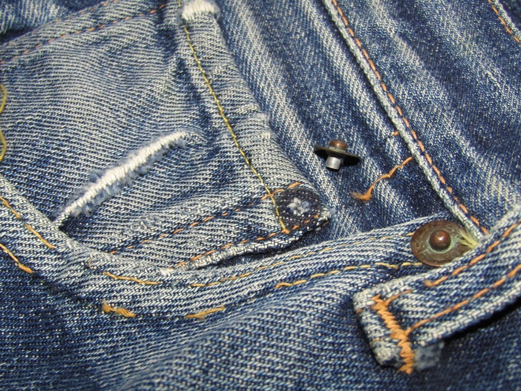 デニム　ウエスト出し