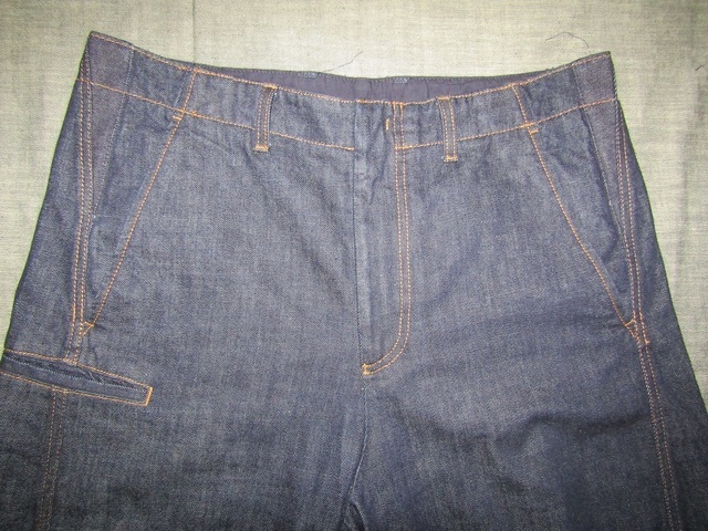 デニム　ウエスト出し