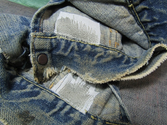 Ｇジャン　カフス　直し　リペア